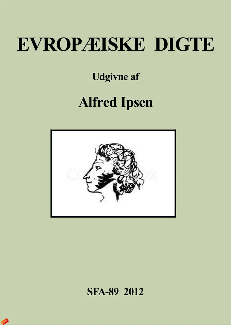 Evropæiske Digte af Alfred Ipsen