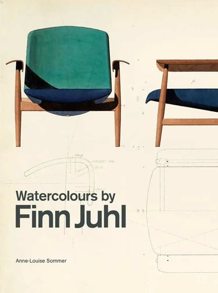 Watercolours by Finn Juhl af Anne-Louise Sommer