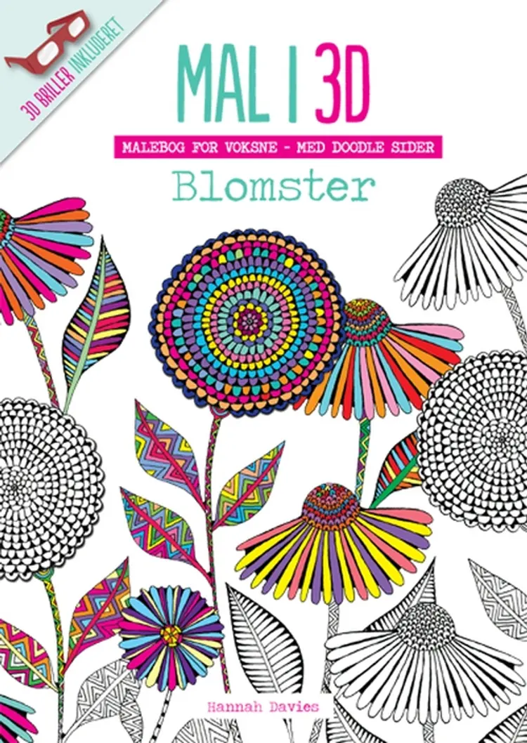 Mal i 3D - Blomster af Hannah Davies