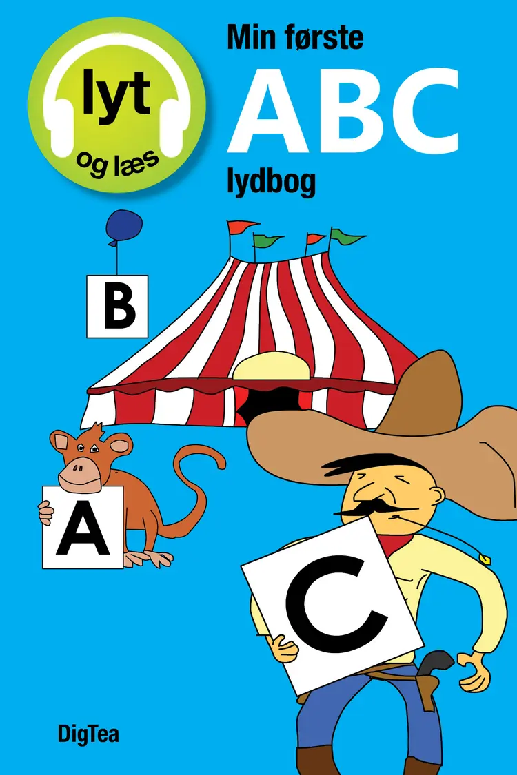 Min første ABC lydbog - Lyt og læs af DigTea DigTea