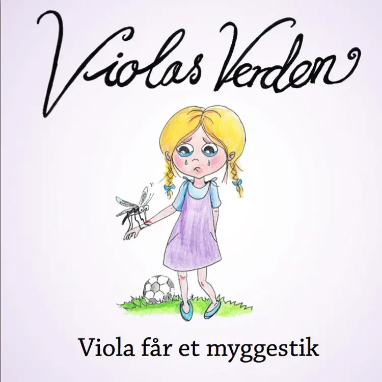 Viola får et myggestik af Christina Mathiesen