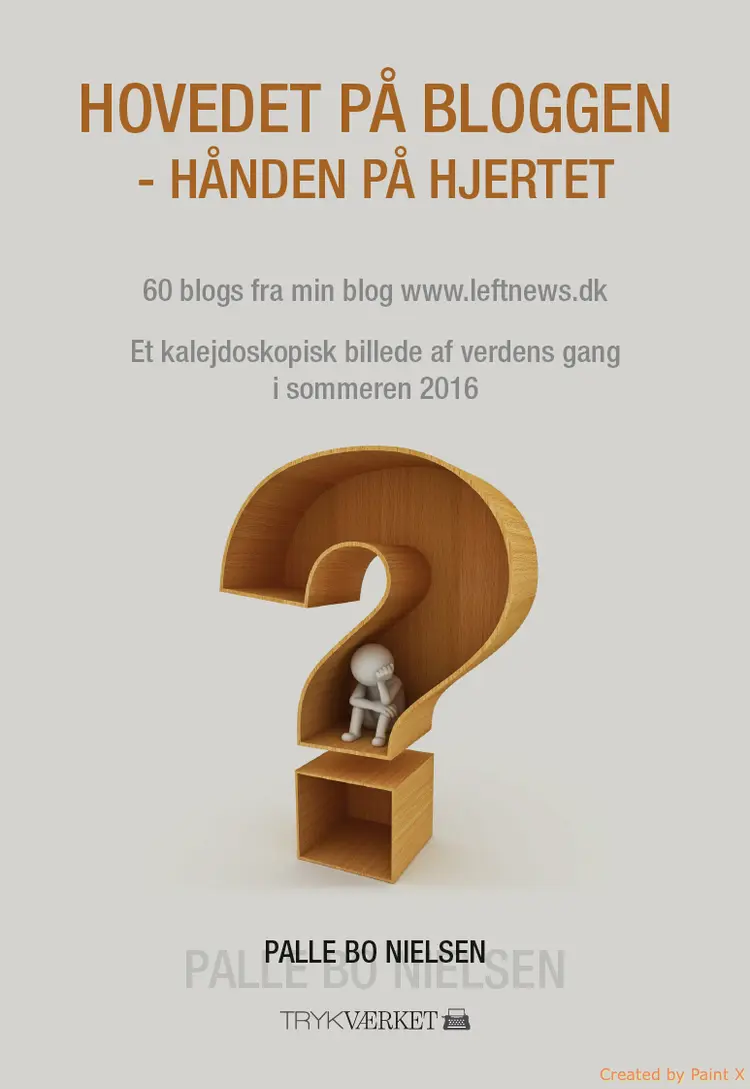 Hovedet på bloggen - hånden på hjertet af Palle Bo Nielsen