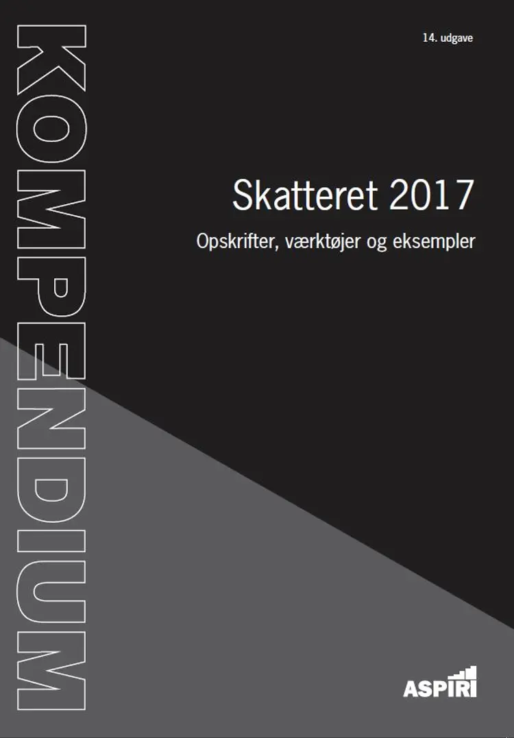 ASPIRI kompendium i skatteret af Peter Wedel Ranch Krarup