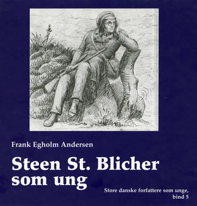 Steen St. Blicher som ung af Frank Egholm Andersen