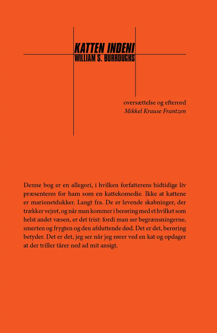Katten indeni af William S. Burroughs