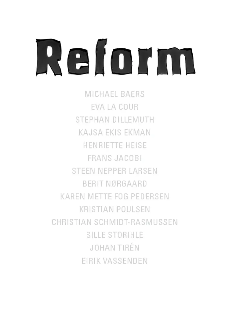 Reform af Steen Nepper Larsen