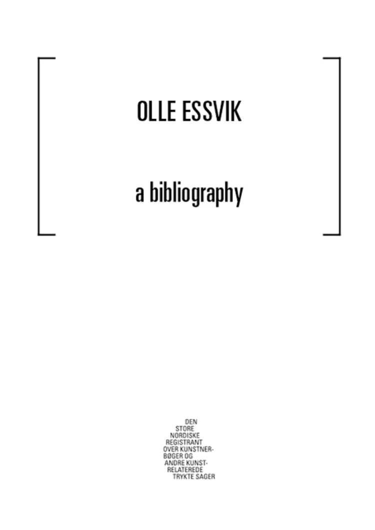 Olle Essvik af Mathias Kokholm