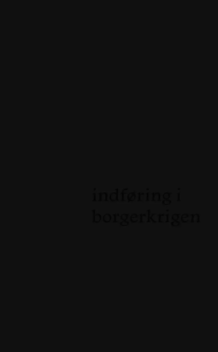 Indføring i borgerkrigen af Tiqqun