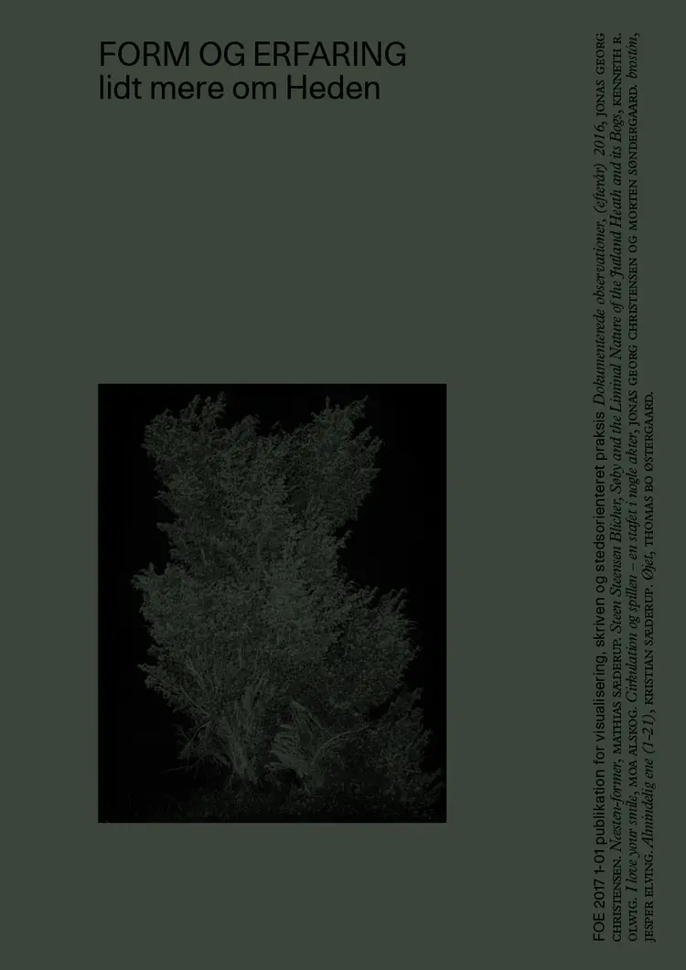 Form & erfaring #1 af Morten Søndergaard