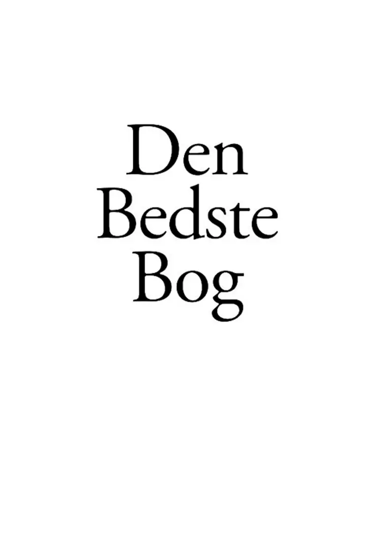 Den bedste bog af Kåre Bluitgen