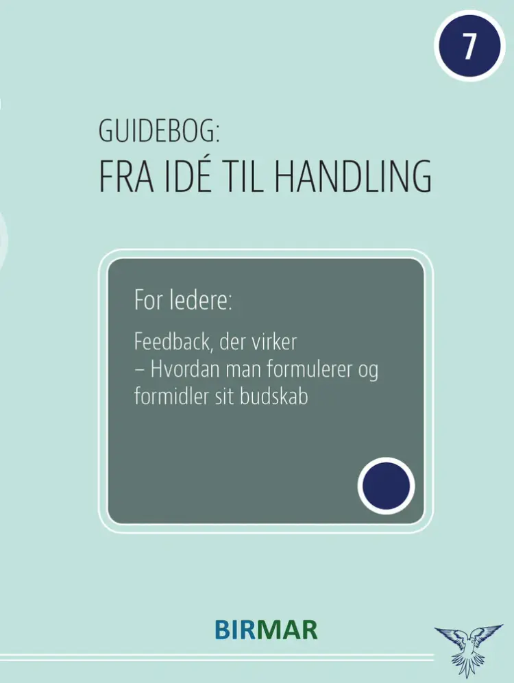 Feedback, der virker af Lars Stig Duehart