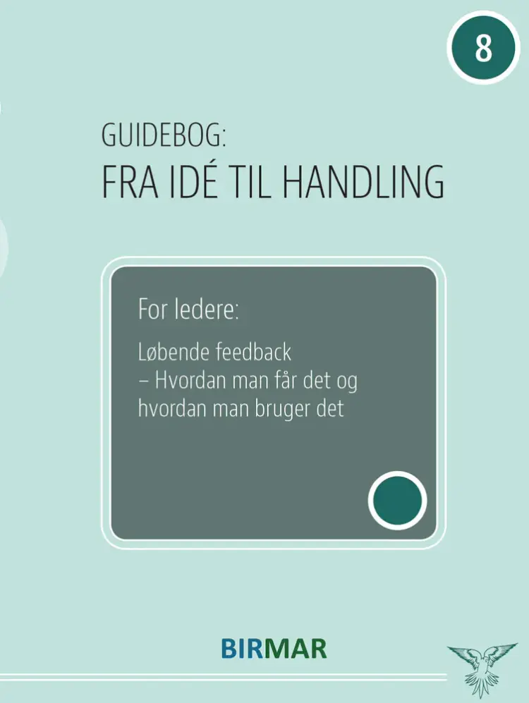 Løbende feedback af Lars Stig Duehart