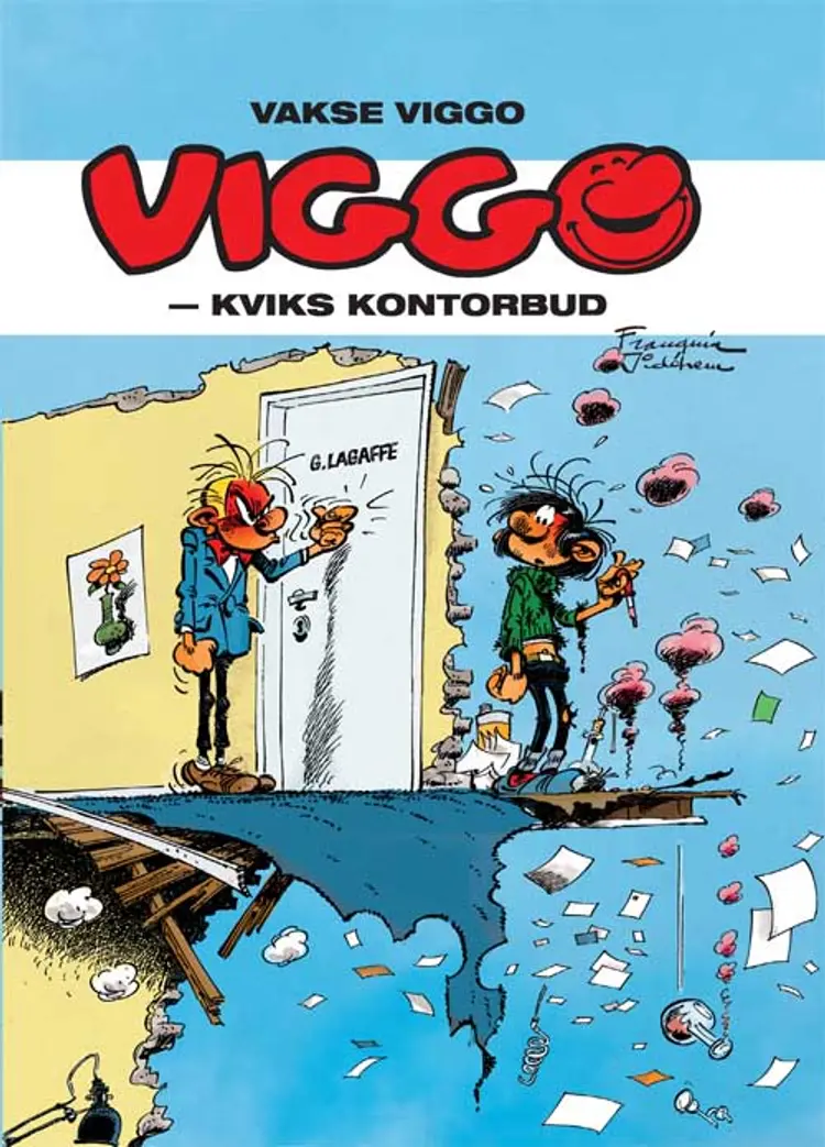 Vakse Viggo: Kviks kontorbud af Franquin