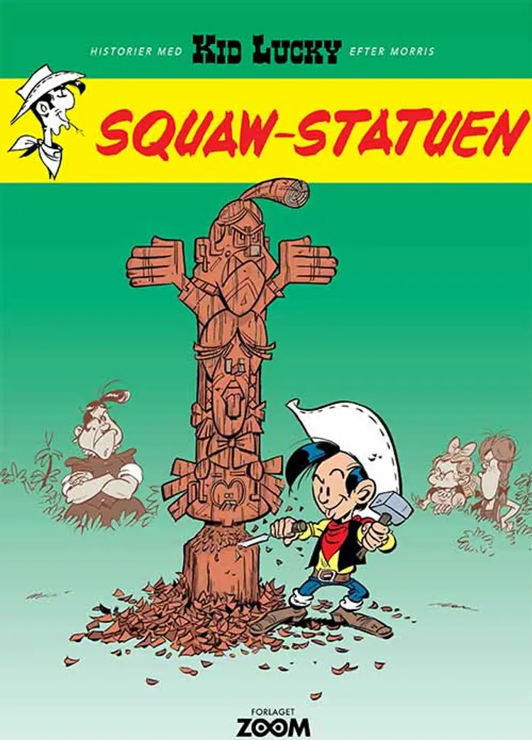 Squaw-statuen af Achdé