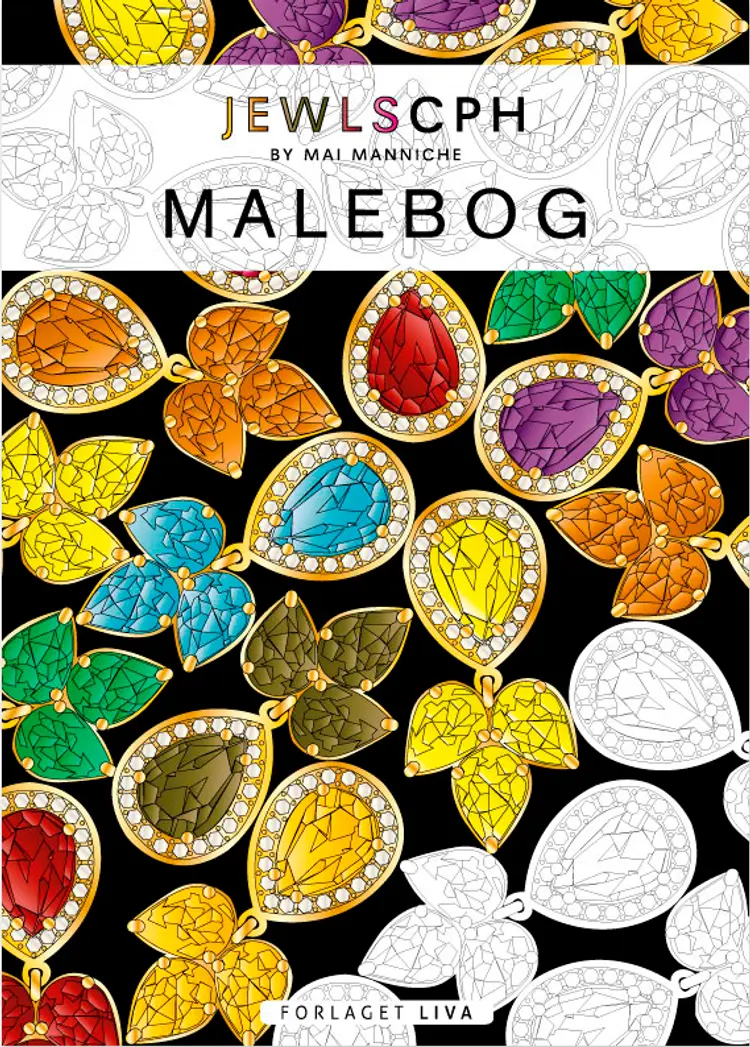JEWLSCPH - Malebog af RikkeMai Nielsen