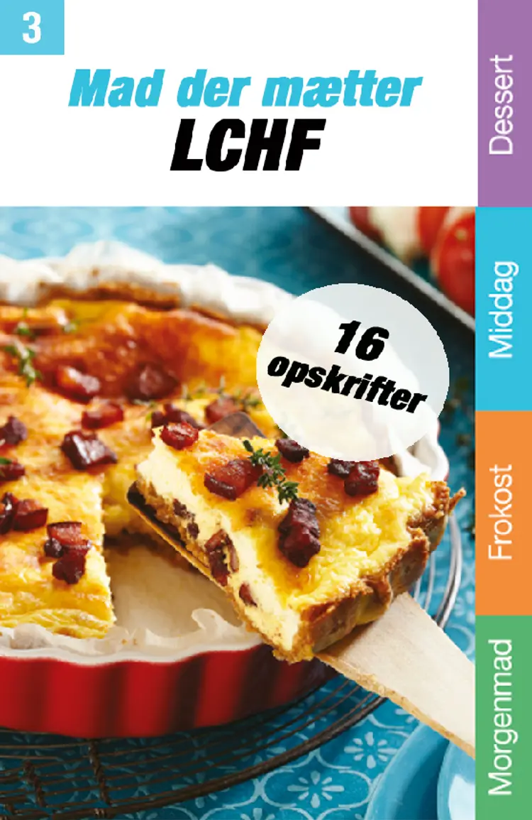 Opskrifter til LCHF-Kuren 3 af Familie Journal