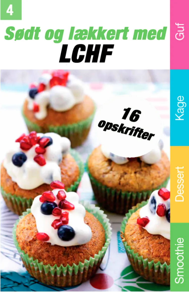 Opskrifter til LCHF-Kuren 4 af Familie Journal