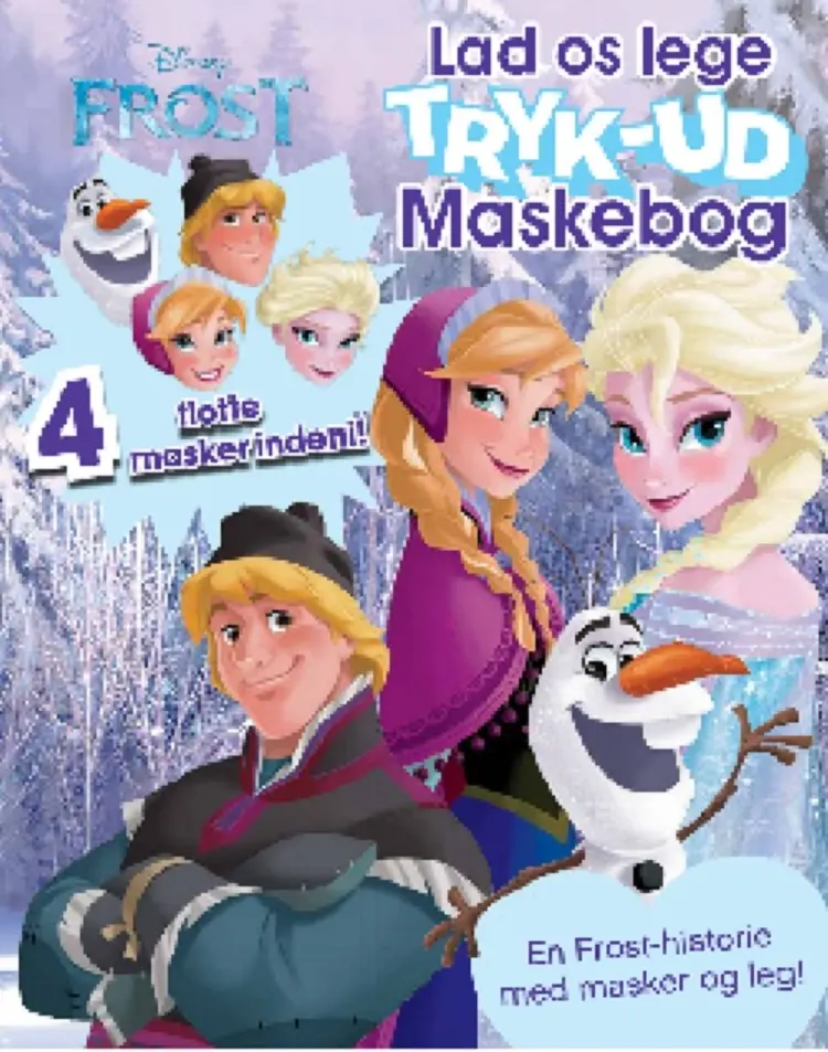 Disney Maskebog Frost af Disney