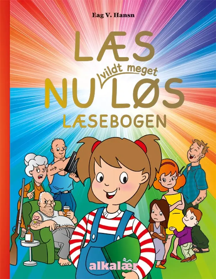 Læs nu vildt meget løs - læsebogen af Eag V. Hansn
