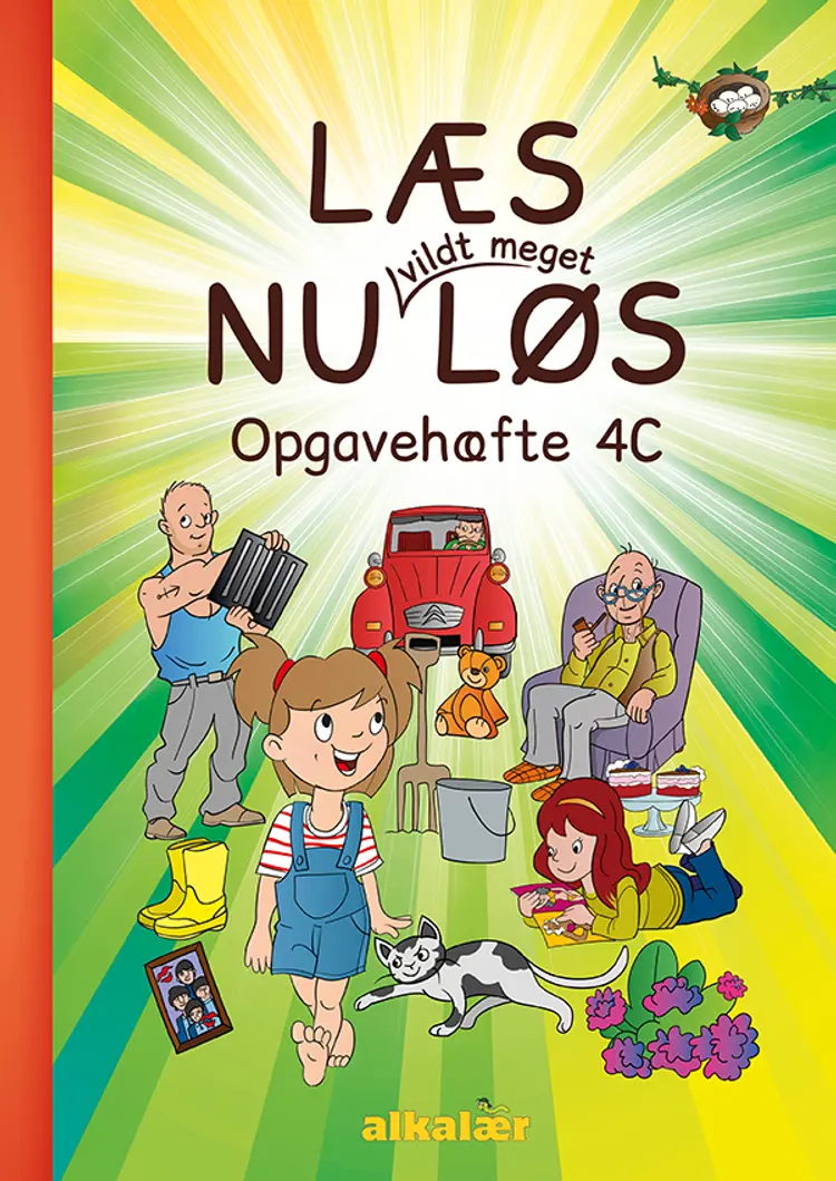 Læs nu vildt meget løs - opgavehæfte 4C af Eag V. Hansn