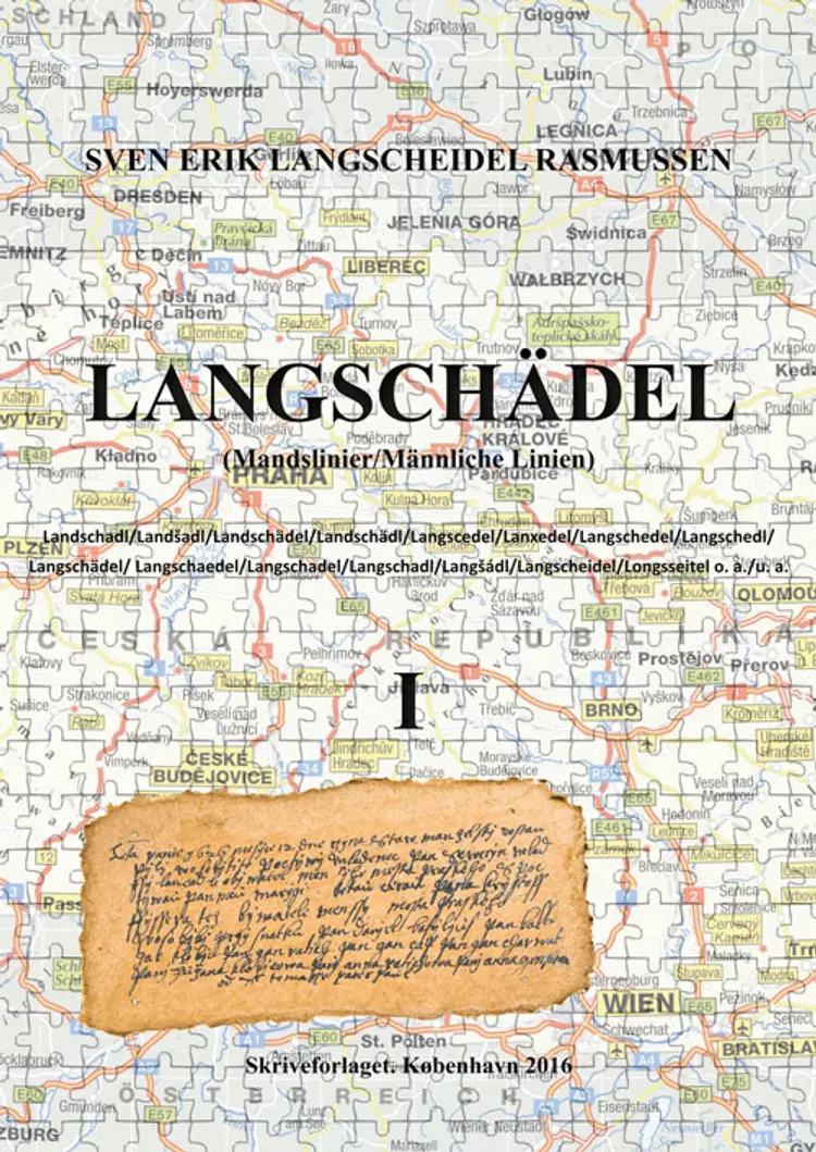 3-binds-værk om slægten Langschädel af Sven Erik Langscheidel Rasmussen