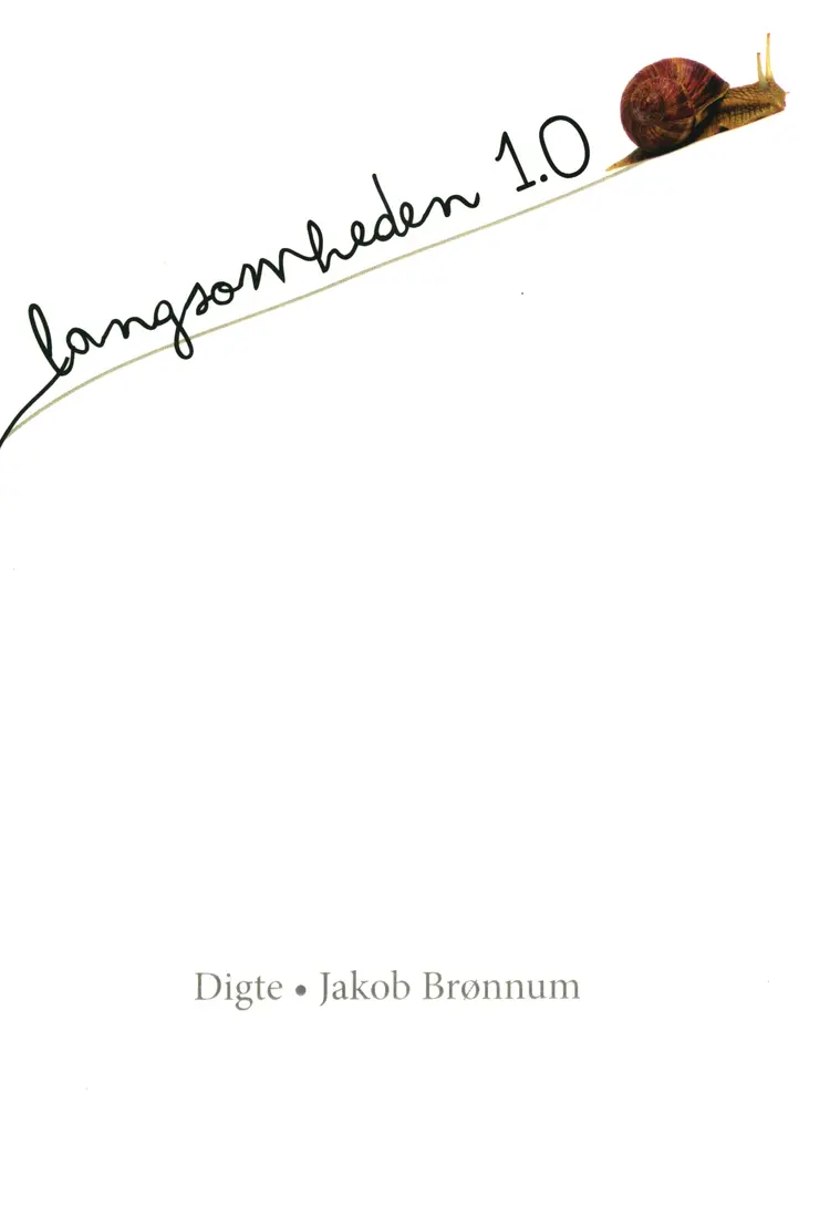 Langsomheden 1.0 af Jakob Brønnum