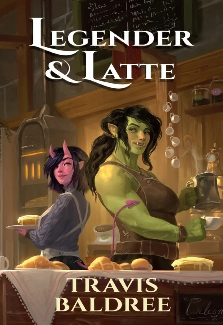 Legender & latte af Travis Baldree