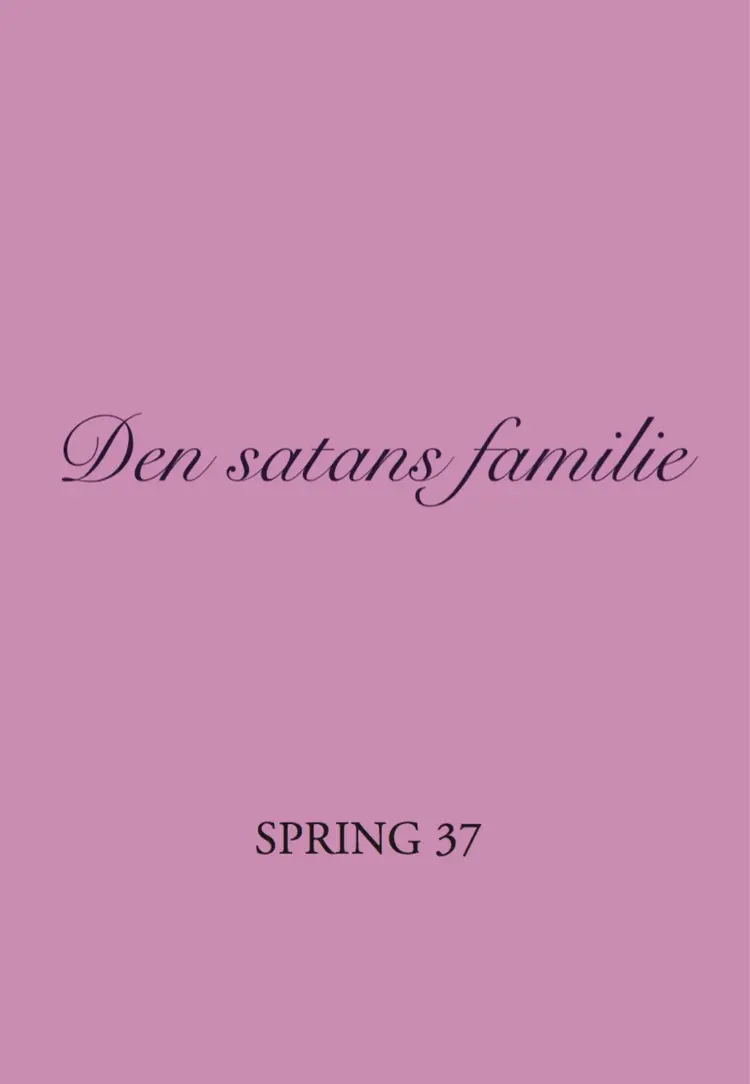 Tidsskriftet Spring nr. 37: Den satans familie af Marianne Barlyng (red.)