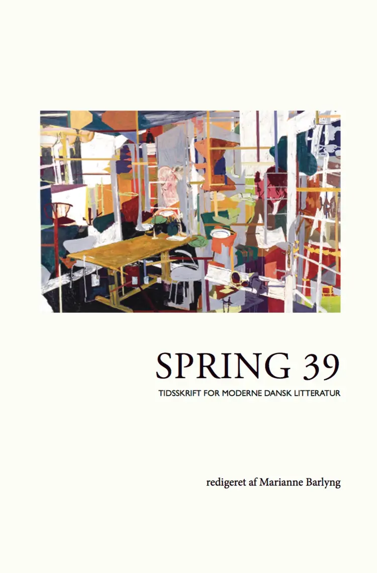 Tidsskriftet Spring nr. 39 af Marianne Barlyng (red.)