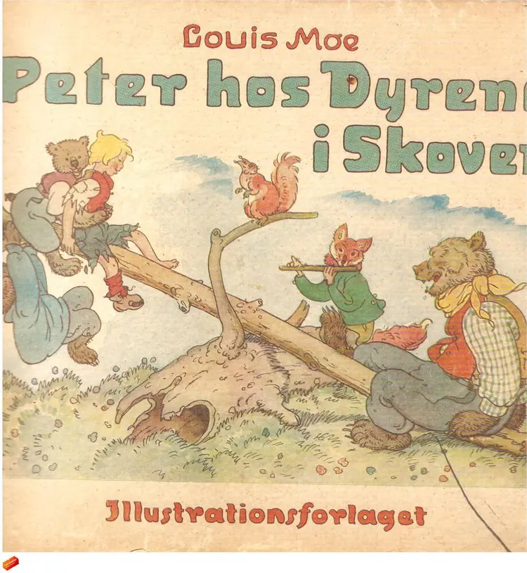 Peter hos dyrene i skoven af Louis Moe