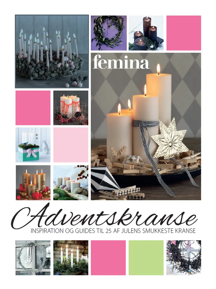Adventskranse af Magsinet Femina