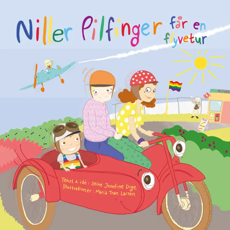 Niller Pilfinger får en flyvetur af Stine Josefine Dige