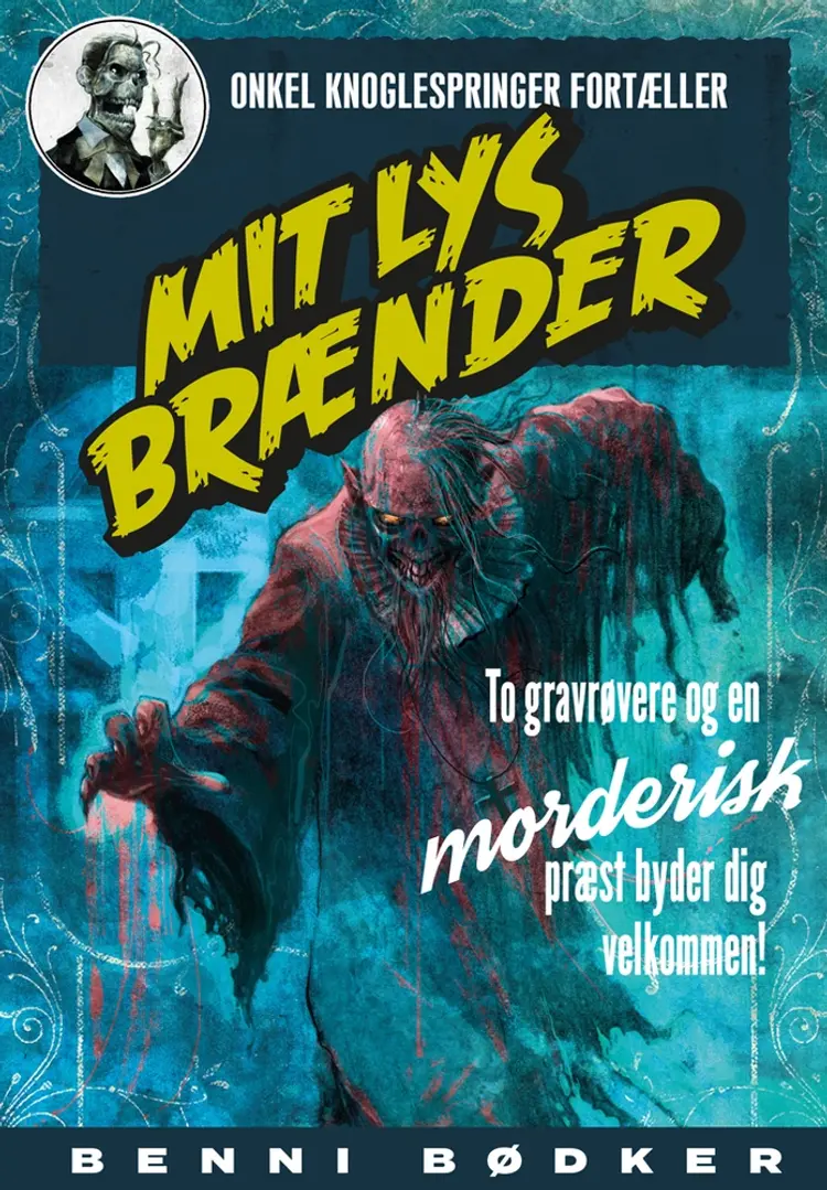 Mit lys brænder af Benni Bødker