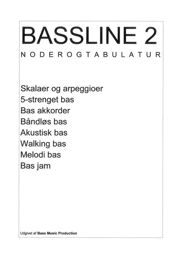 Bassline 2 af Henrik Deleuran