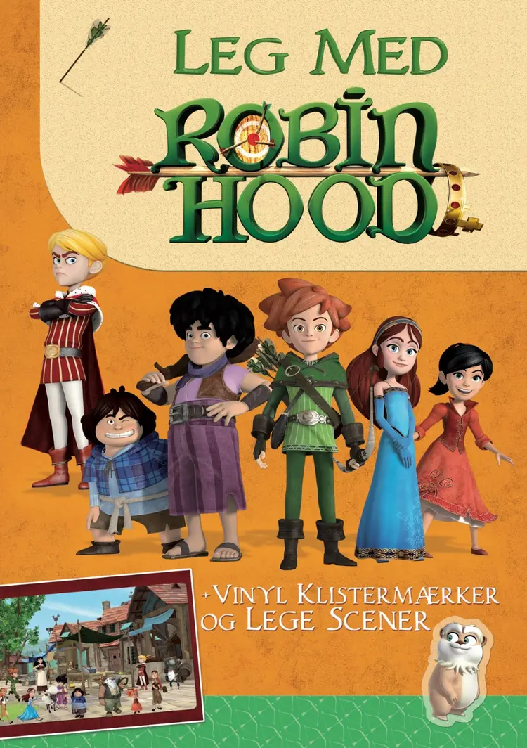 LEG MED ROBIN HOOD, ORANGE VERSION