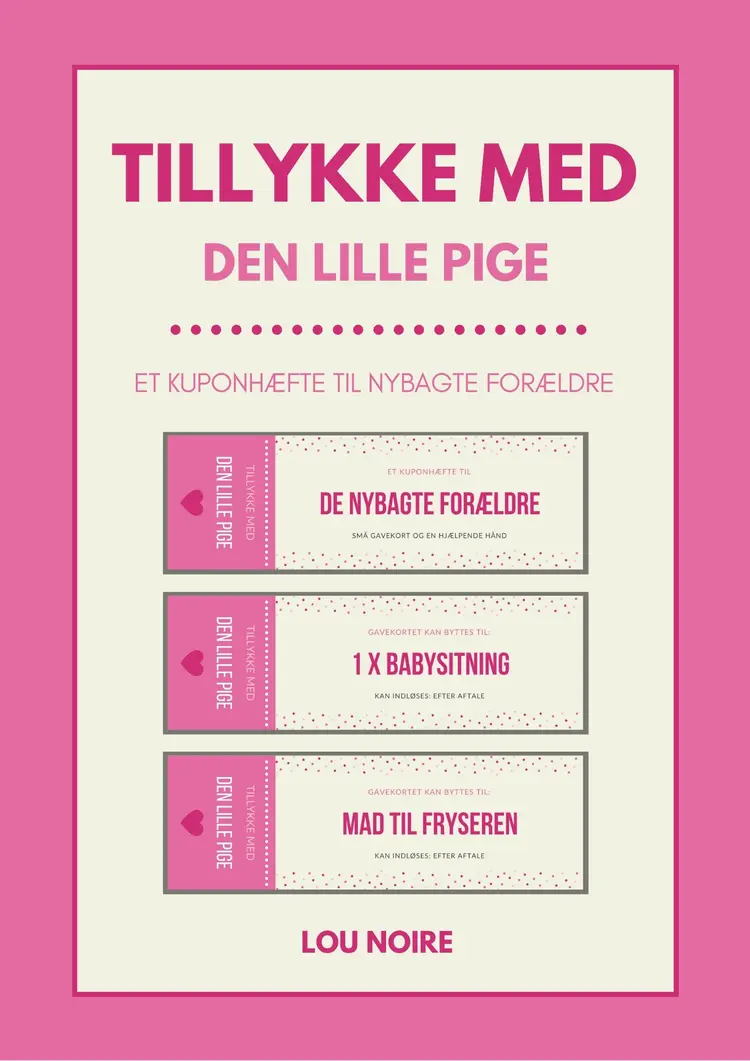 Tillykke med den lille pige af Lou Noire