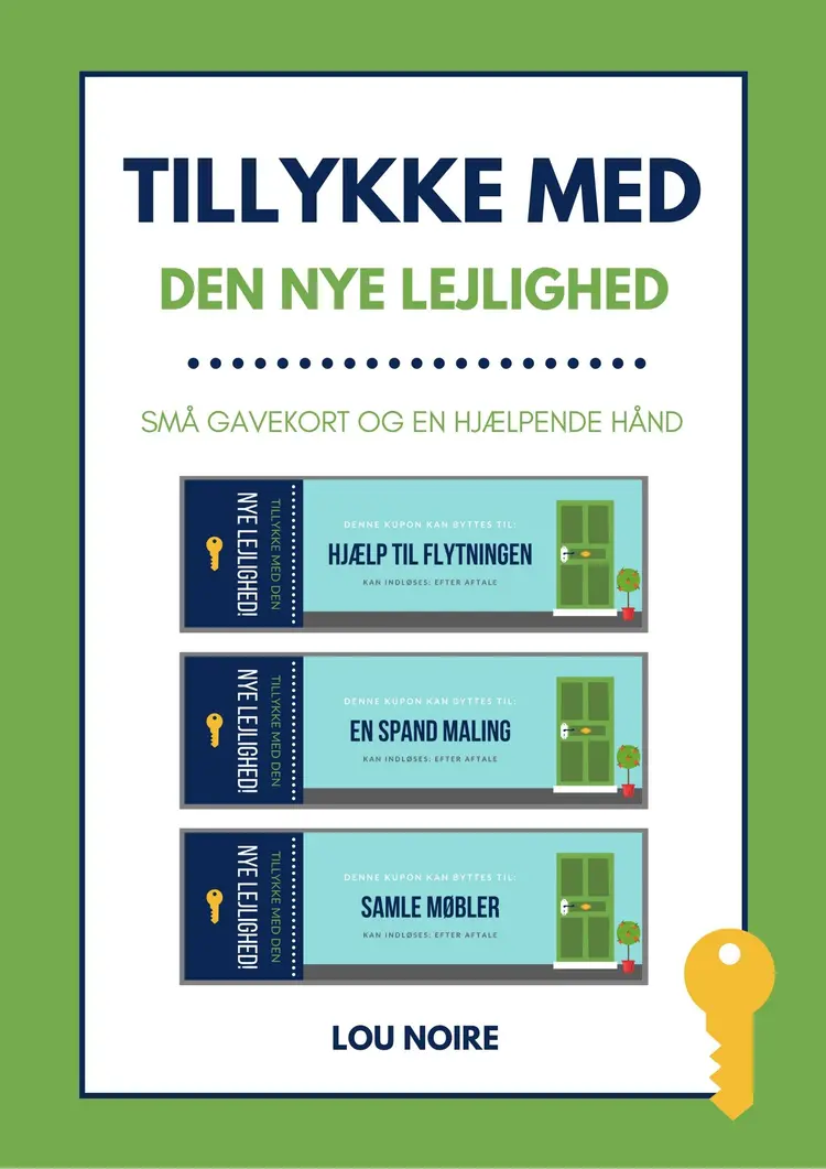 Tillykke med den nye lejlighed! af Lou Noire