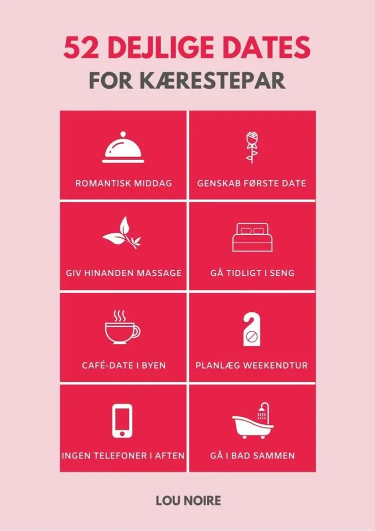 52 dejlige dates for kærestepar af Lou Noire