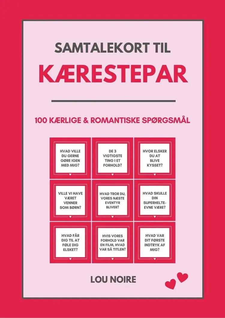 Samtalekort til kærestepar af Lou Noire