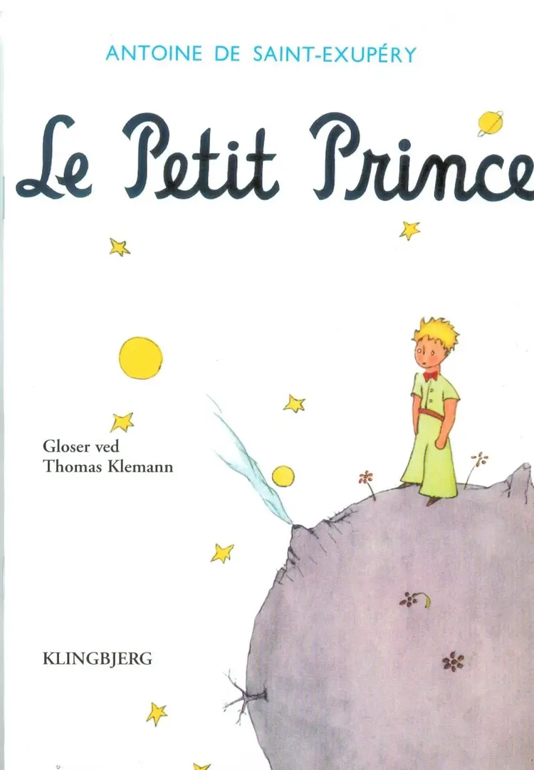 Gloser til Antoine de Saint-Exupéry: Le petit prince af Thomas Klemann