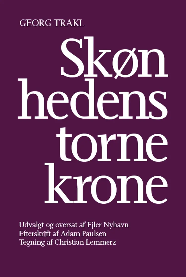 Skønhedens tornekrone. Digte og breve af Christian Lemmerz