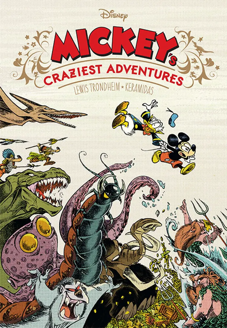 Mickey's craziest adventures af Lewis Trondheim
