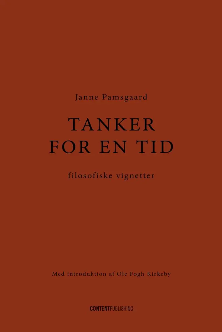 Tanker for en tid af Janne Pamsgaard