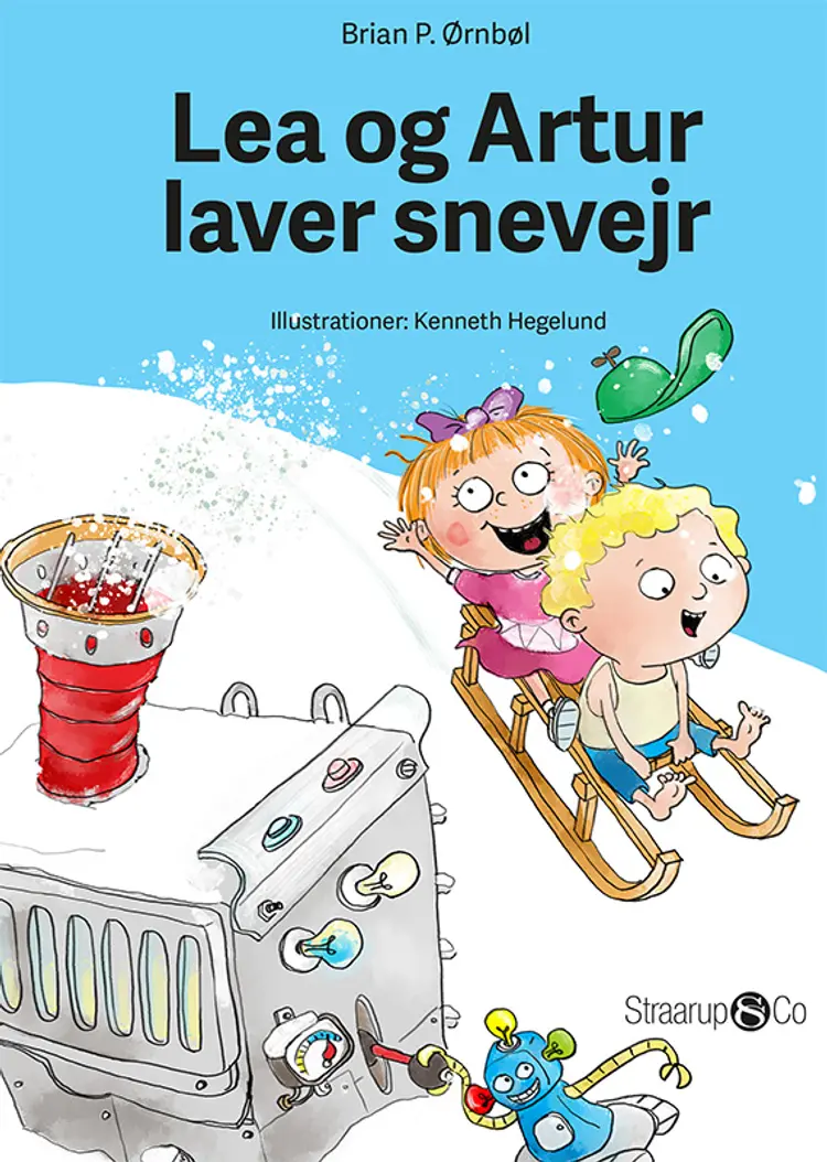 Lea og Artur laver snevejr af Brian P. Ørnbøl
