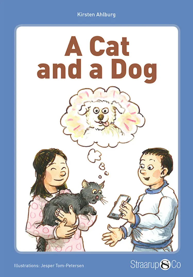 A Cat and a Dog af Kirsten Ahlburg