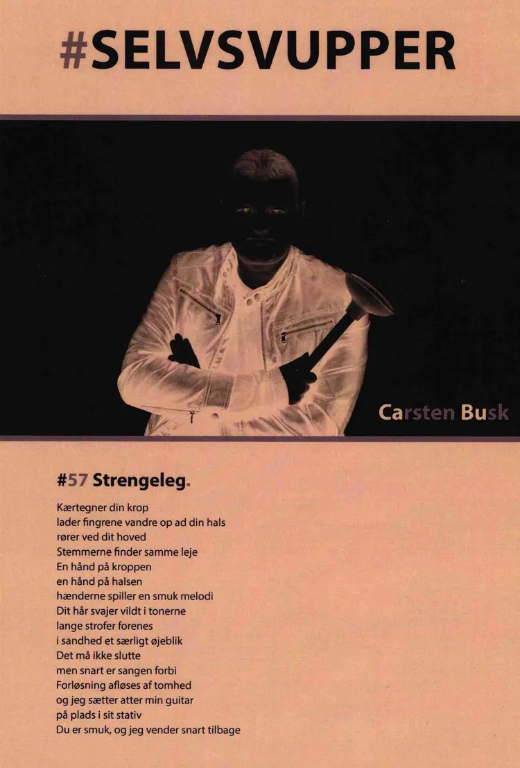 #Selvsvupper af Carsten Kjær Busk