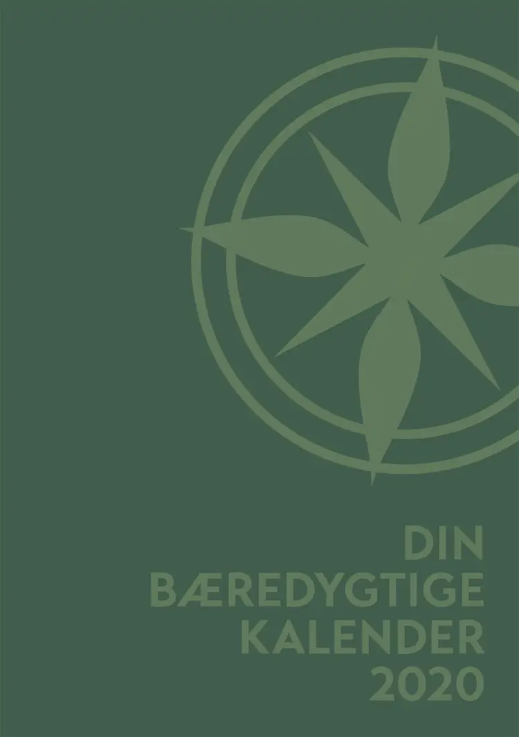 Din bæredygtige kalender 2020 af Lone Belling
