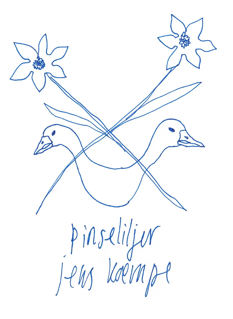 Pinseliljer af Jens Kæmpe