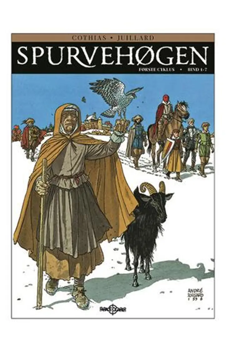 Spurvehøgen samlebind (1-7) af P. Cothias