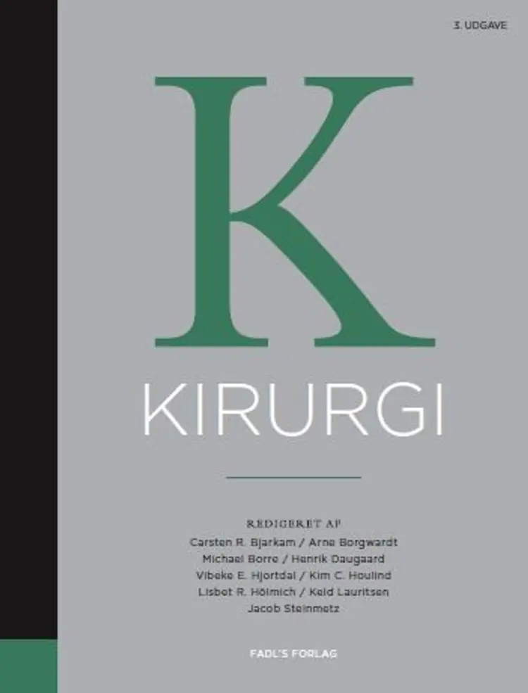 Kirurgi, 3. udgave af Carsten Reidies Bjarkam